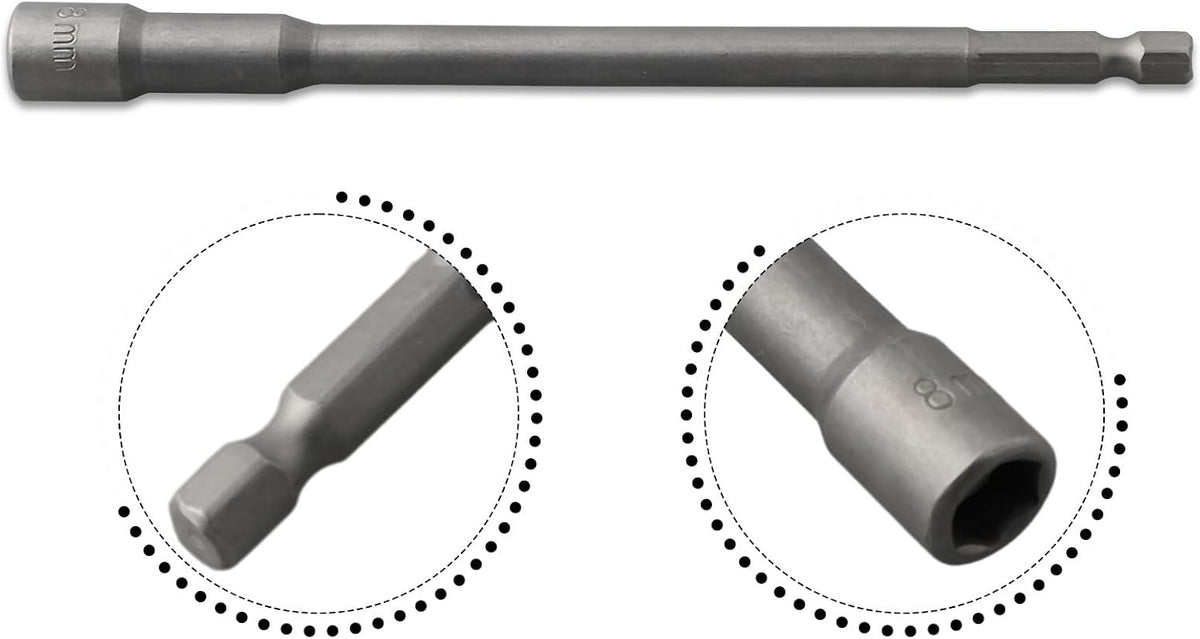 ya 14 9.20 baidi Wrench Socket Motorcycle Socket Wrench 150mm Long Chrome Vanadium Steel-1