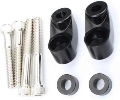 ya 2 8.24 baidi Motorcycle Front Turn Signal Bracket Relocation Kit for Harley Dyna Sportster