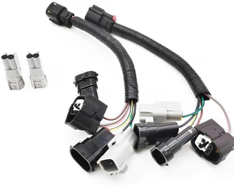 ya 4 8.10 2xLED headlight conversion harness adapter plug and play suitable for Tacoma for Toyota 2016-20