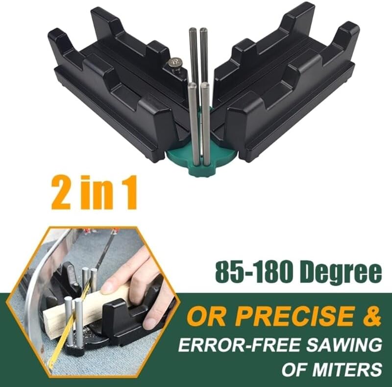ya 26 10.21 baidi 2-in-1 Miter Protractor Tool Pise Mitre Cutting Tool for Carpenter