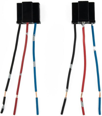 ya 13 9.15 baidi H4 3 Pin Headlight Replacement Bulb Holder Connector with Plastic Material