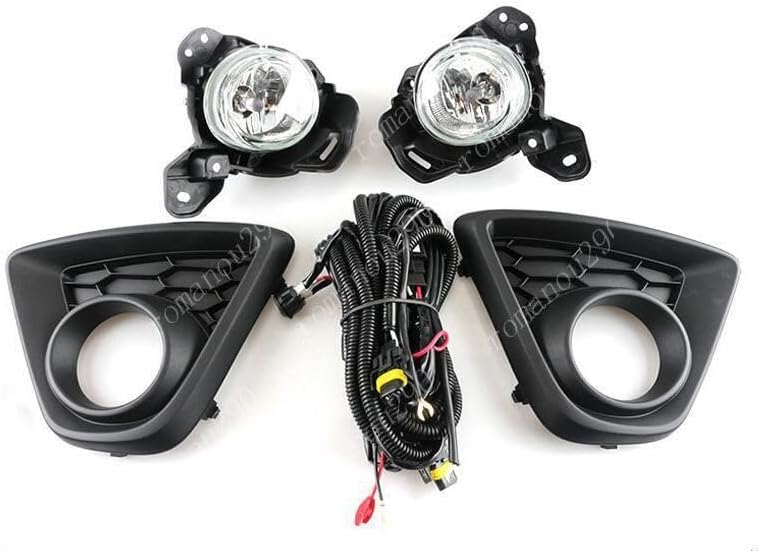 ya 4 8.10 Fit for Mazda CX-5 2013-2015 Halogen Front Fog Lamp Kit w/Wiring/Bezel/Bulb