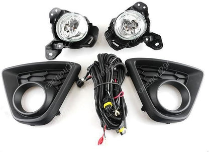 ya 4 8.10 Fit for Mazda CX-5 2013-2015 Halogen Front Fog Lamp Kit w/Wiring/Bezel/Bulb