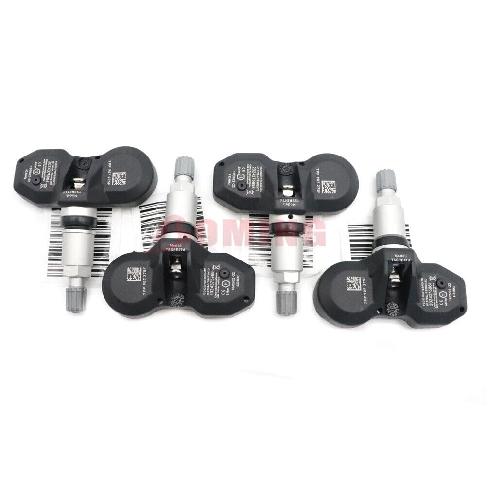ya 4 8.8 4-Pack Tire Pressure Sensor TPMS 7PP907275F for Audi A4 A6 A8 Q7 R8 for VW 433MHZ