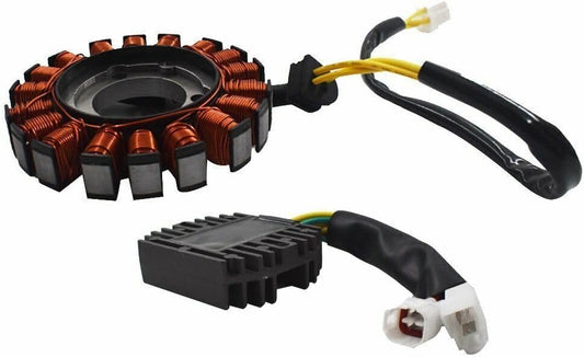 ya 2 8.15 Fits for Suzuki GSX-1300R 1999-2007 Magneto Coil Stator+Voltage Regulator Rectifier