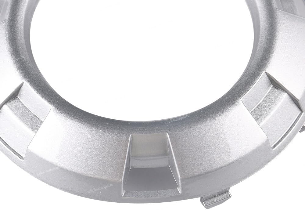 ya 9 10.24 Front Left/Right Fog Light Lamp Cover Silver for Mitsubishi for Pajero Montero MK4