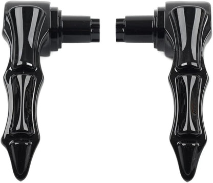 ya 11 9.14 baidiBlack Saddlebag Skull Fingers Latch Handles for Harley Touring Bagger 2014-up 15
