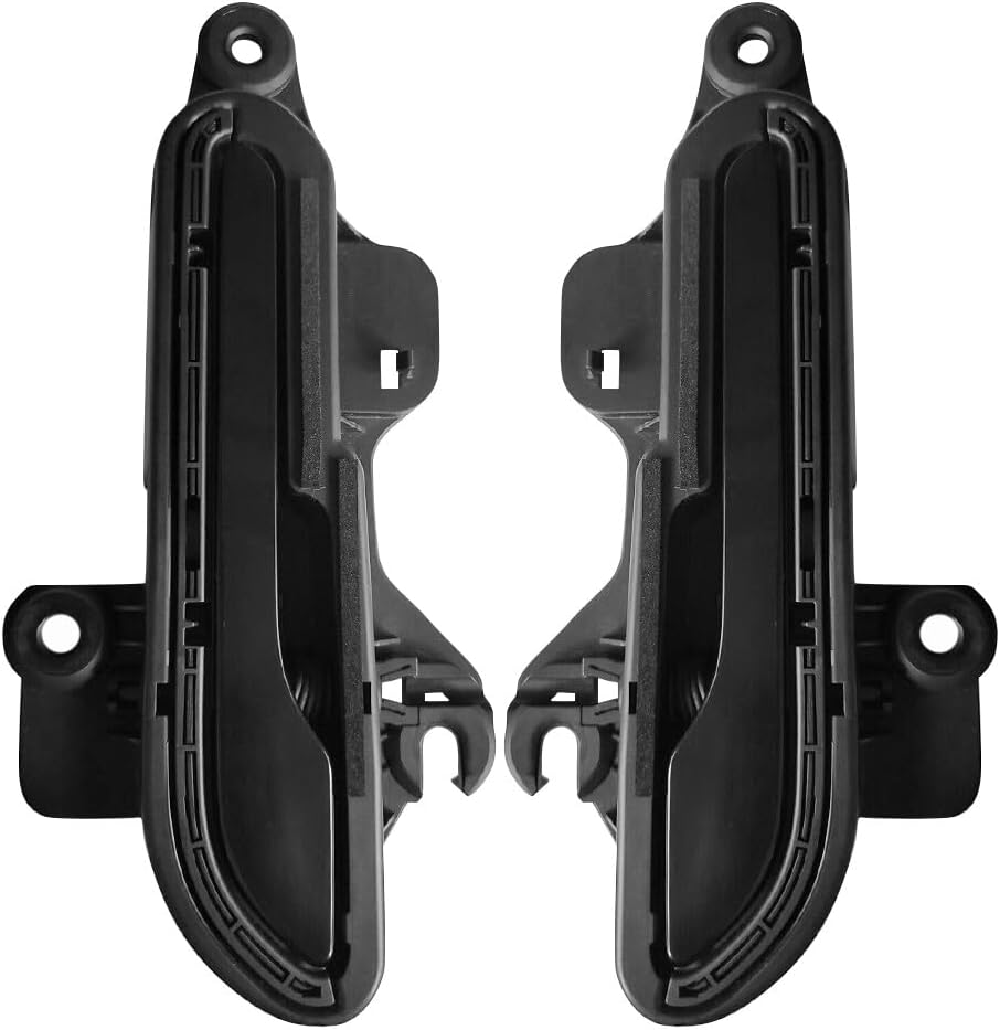 ya 9 10.24 Fits for Model Y 2020-2022 2Pcs Left & Right Outside Door Handle Black