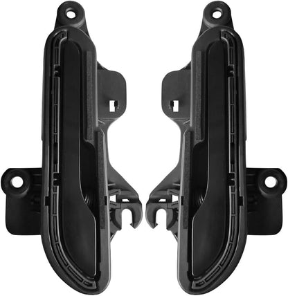 ya 9 10.24 Fits for Model Y 2020-2022 2Pcs Left & Right Outside Door Handle Black