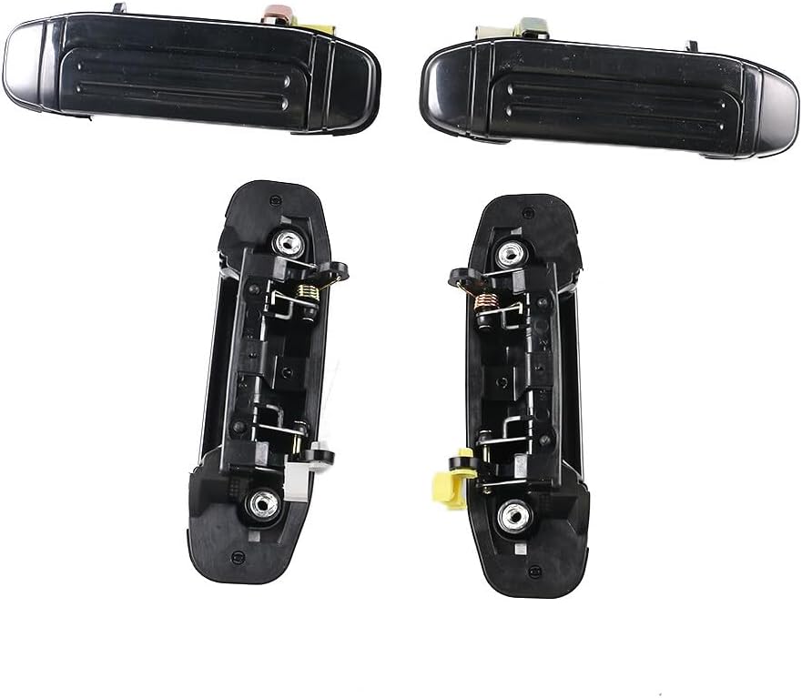 ya 9 10.24 1Set Front Rear Outer Door Handle Black for Montero for Pajero V46 V31 V32 V33 92-00