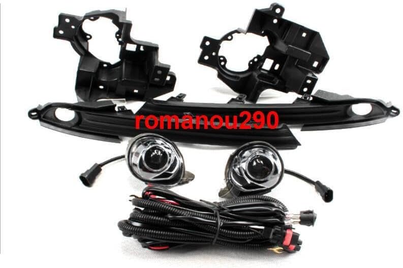 ya 9 10.24 for Mazda for CX-5 2017-2020 LED Front Bumper Fog Light with/Bulbs+Switch+Wire Kit