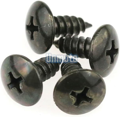 ya 23 10.7 baidi Black Fairing Bolt Kit body screws Clips for Yamaha YZF R6 1998-2002
