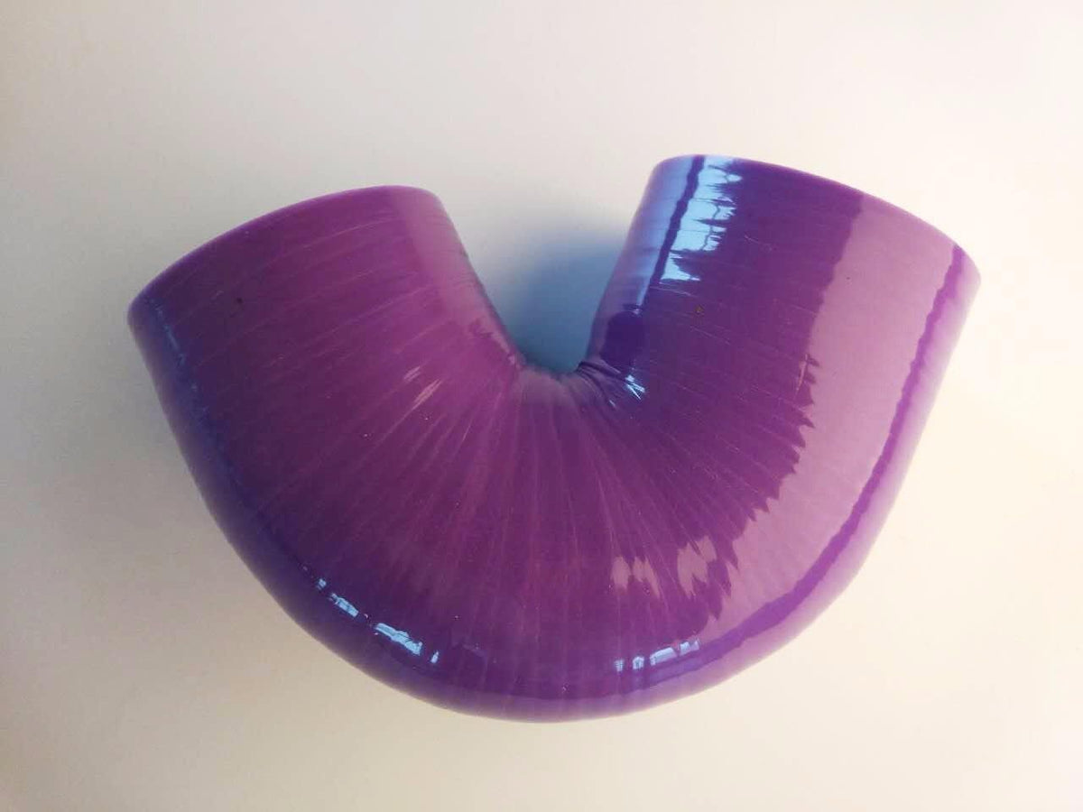 ya 13 9.15 baidi Purple 3 To 3 135 DEGREE Elbow 76mm Silicone Intercooler Coupler Pipe Turbo