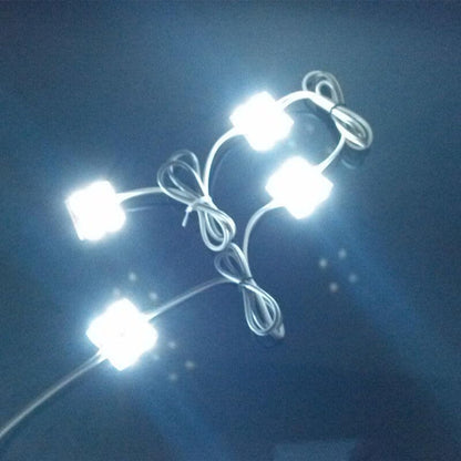ya 4 8.10 Pick-Up Truck Waterproof 32 White LED Lighting Light Kit Bed Rear Work Box Lamp