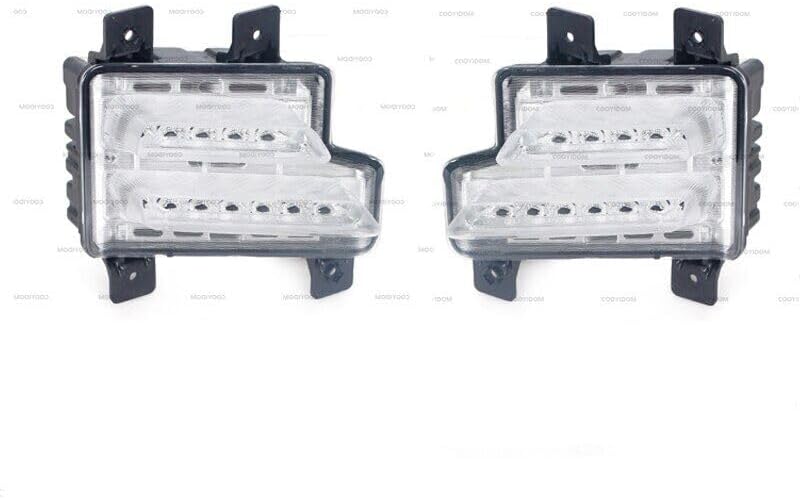 ya 2 8.15 1 set of front bumper LED DRL fog lights suitable for Chery Tiggo 5X 7 2020 Tiggo E 2021