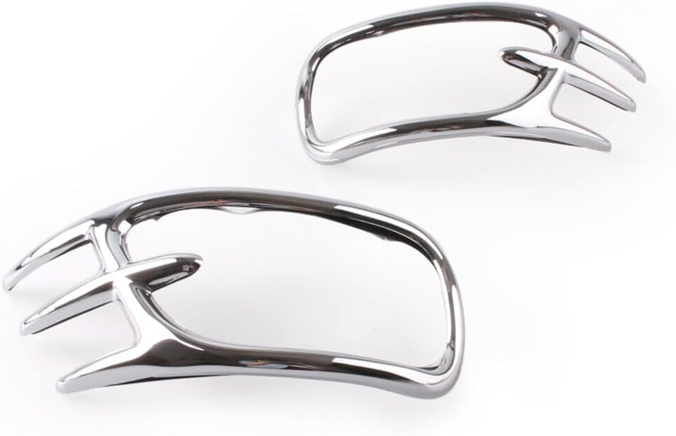 ya 9 10.24 Chrome Goldwing Fairing Mirror Back Accent Grille Fit for Honda GL1800 2001