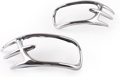ya 9 10.24 Chrome Goldwing Fairing Mirror Back Accent Grille Fit for Honda GL1800 2001
