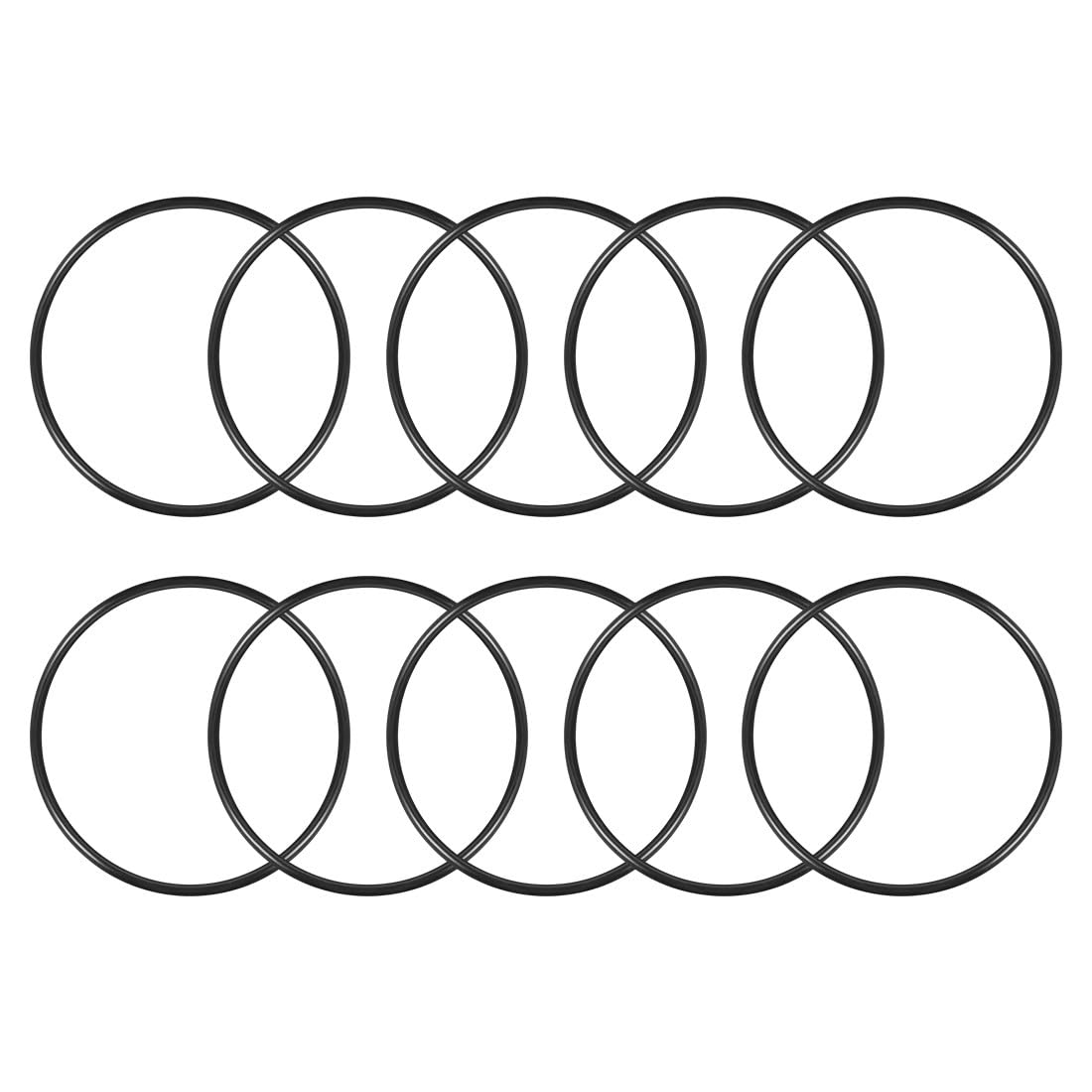 ya 13 9.15 baidi O-Rings Nitrile Rubber 127mmx135mmx4mm Seal Rings Sealing Gasket 10pc