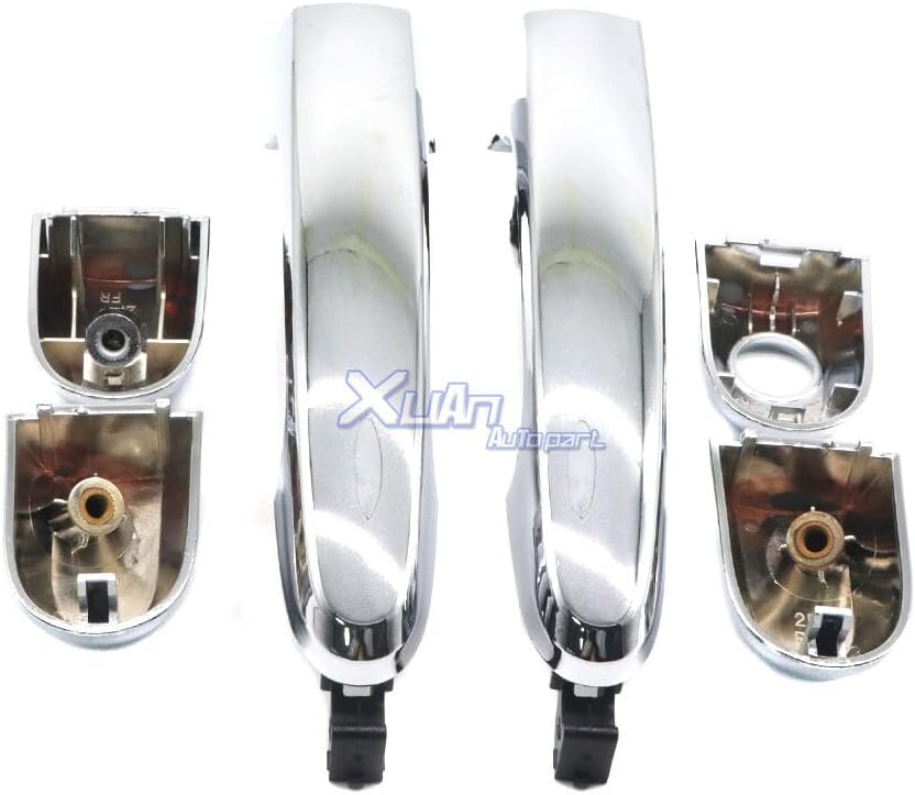 ya 10 9.16 baidi for 2011-15 for Kia for Sorento Chrome Door Exterior Handle Left + Right Front & Rear Driver-
