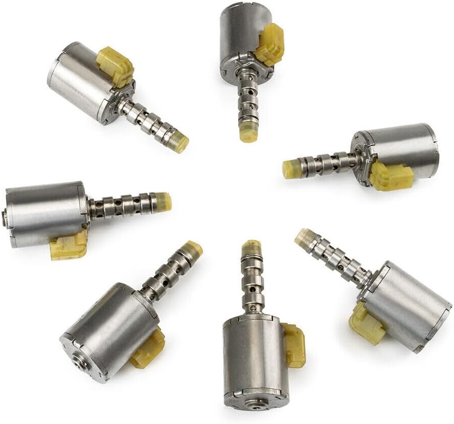 ya 10 9.16 baidi Transmission Master Solenoid Valve Kit for Ford 5R110W 2003-2015 Complete 7 Piece Set -