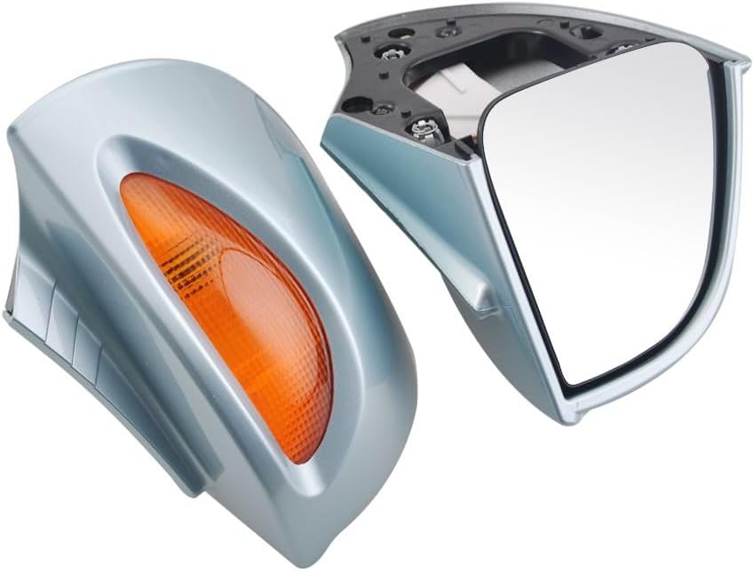 ya 13 9.15 baidi 2X Rearview Mirrors W/Amber Turn Signal Lens for BMW R1100 RT R1100 RTP R1150 RT