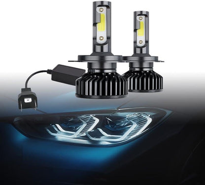 ya 4 8.14 2 * 9003 H4 LED Headlight Bulb Kit 10000W 1000000LM High/Low Beam Super Bright White 