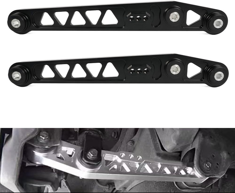ya 13 9.15 baidi 2PCS Black Rear Modified Lower Suspension Control Camber Arms for 96-00 EK EJ
