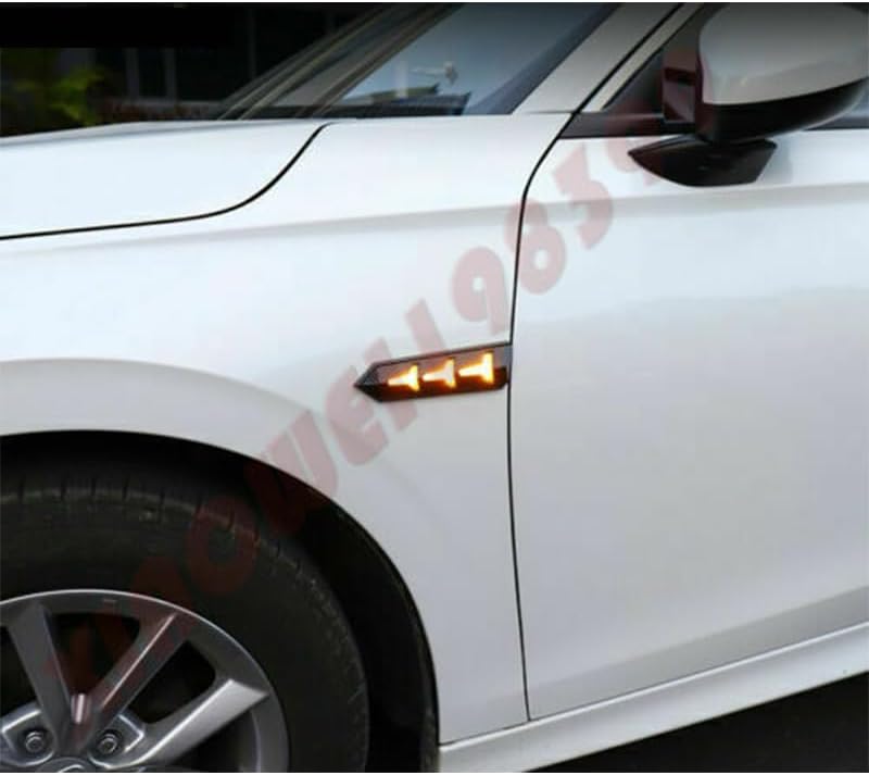 ya 7 8.24 baidi for Honda for Civic 2022-23 Side Vent Fender LED Driving Light/Turn Signal Lamp Kit