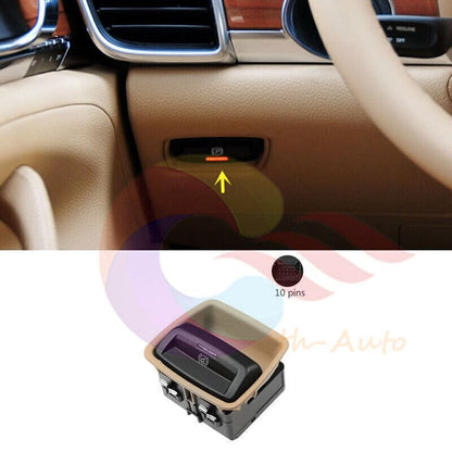 ya 8 8.24 baidi for Porsche for Panamera 970 2010-2016 10-pin Beige Parking Brake Switch Button 