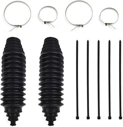ya 4 8.10 Silicone Rack Pinion Steering Gaiter Pinion Boots+Cable Ties+Clamp Kit
