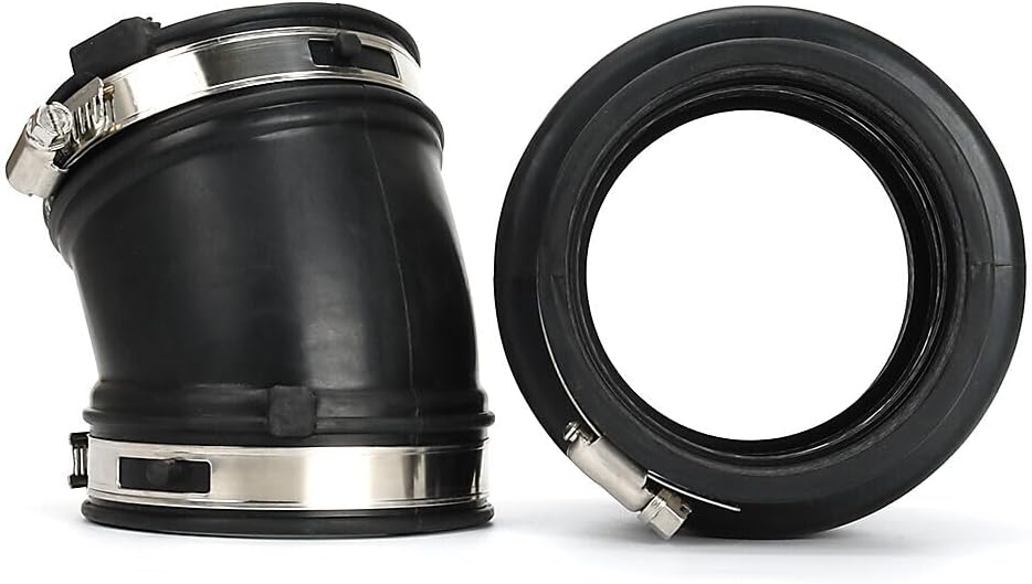 ya 10 9.16 baidi Set of 2 Air Intake Hose Tube Duct Boot for Infiniti M35 M45 2006-2009 V6 3.5l