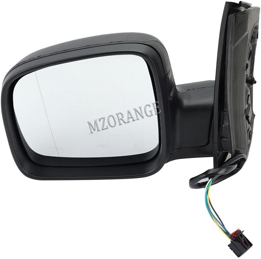 ya 14 9.20 zhengce for VW Caddy MK3 2C 2K 04-15 Au?enspiegel Rockspiegel 5 Draht Beheizbar Li-1