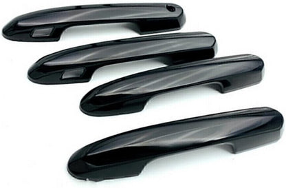 ya 5 8.10 for Toyota RAV4 2019 2020 Black Car Door Side Handles Cover Trim Decor