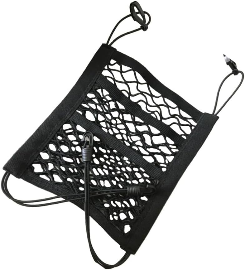 ya 2 8.15 3 Layer Storage Bag Mesh Car for SEATback Organizer Net Armrest for Seats