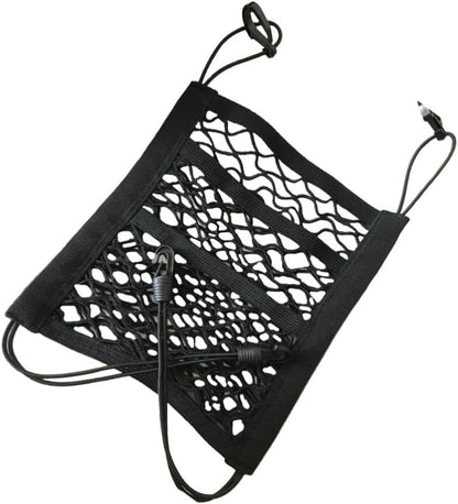 ya 2 8.15 3 Layer Storage Bag Mesh Car for SEATback Organizer Net Armrest for Seats