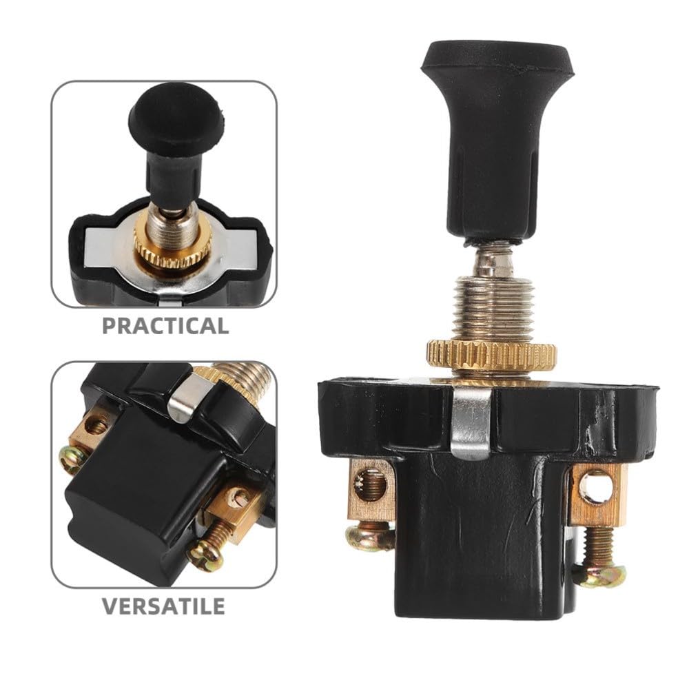 ya 23 10.7 baidi 2 Pcs Headlamp Switch Utv Automotive Pull Push Brake Light Universal
