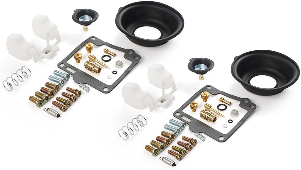 ya 2 8.15 Carburetor Repair Rebuild Kit Fit for Yamaha Virago XV750 1988-1997 XV1100 1988-1999