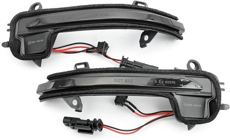 ya 7 8.24 baidi For 2020-2023 for Toyota GR Supra Dynamic LED Side Mirror Turn Signal Lights Smoked 