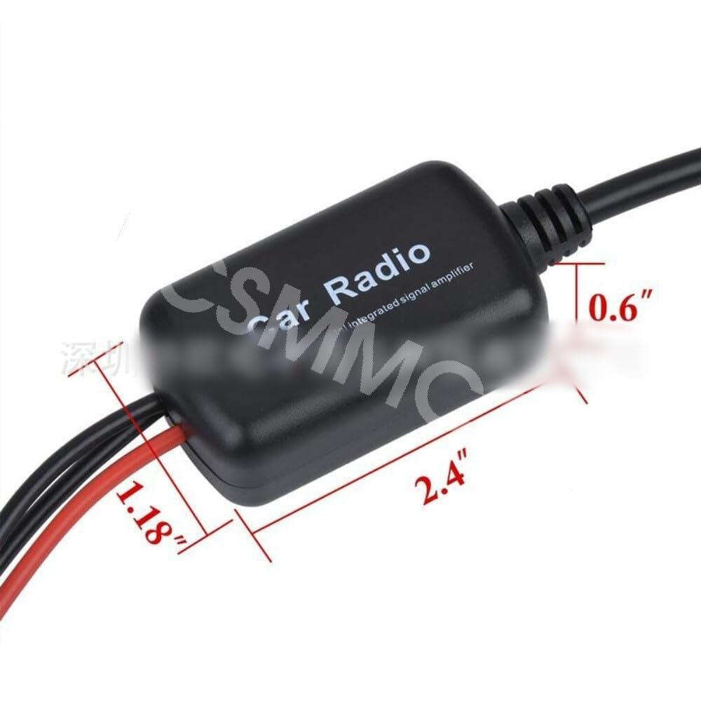 ya 6 8.24 baidi DAB+ FM AM Car Stereo Antenna Aerial Splitter Cable Digital Radio Signal Booster