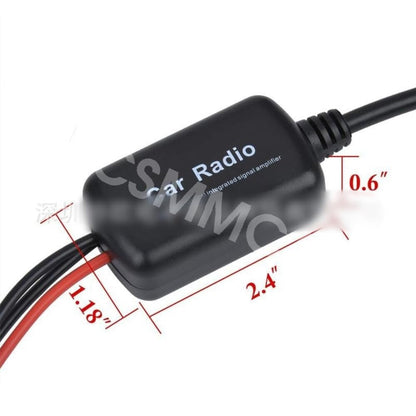 ya 6 8.24 baidi DAB+ FM AM Car Stereo Antenna Aerial Splitter Cable Digital Radio Signal Booster