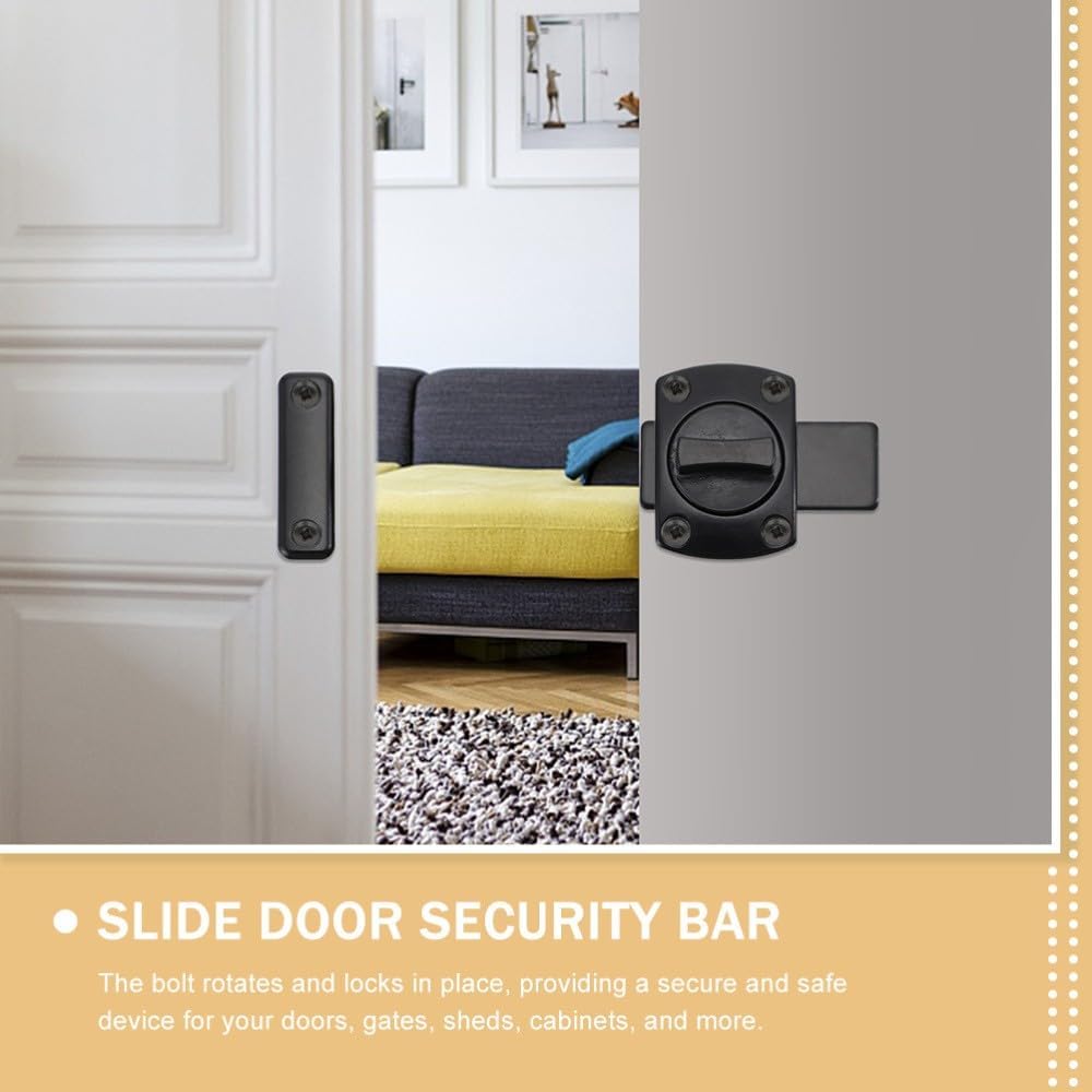 ya 26 10.21 baidi Bathroom Stall Lock Sliding Bolt Door Reinforcement Front Latch Security Safety