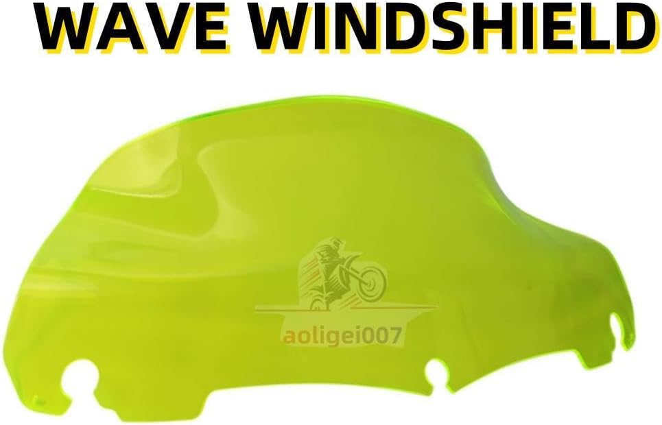 ya 23 10.7 baidi 9-inch windshield, green windshield for Harley Touring Electra Glide FLHT 14-24-