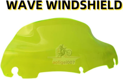 ya 23 10.7 baidi 9-inch windshield, green windshield for Harley Touring Electra Glide FLHT 14-24-