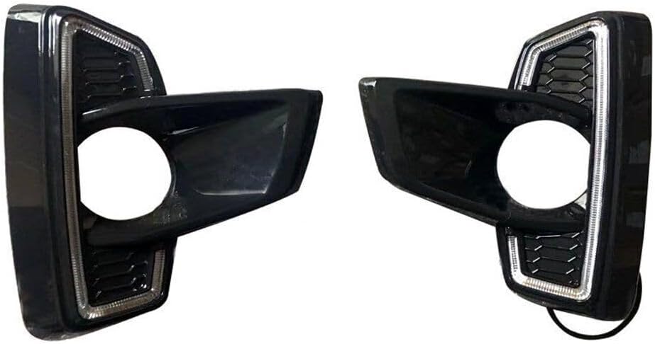 ya 2 8.15 Suitable for Toyota Hilux Rocco 2018 automatic LED DRL daytime running lights fog lights