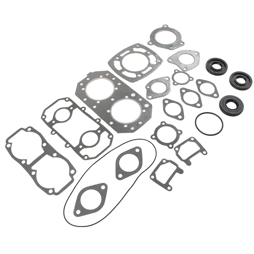 ya 5 8.24 baidi for Kawasaki 550 82-90 Full Complete Engine Gasket Oil Seal & O-Ring Kit