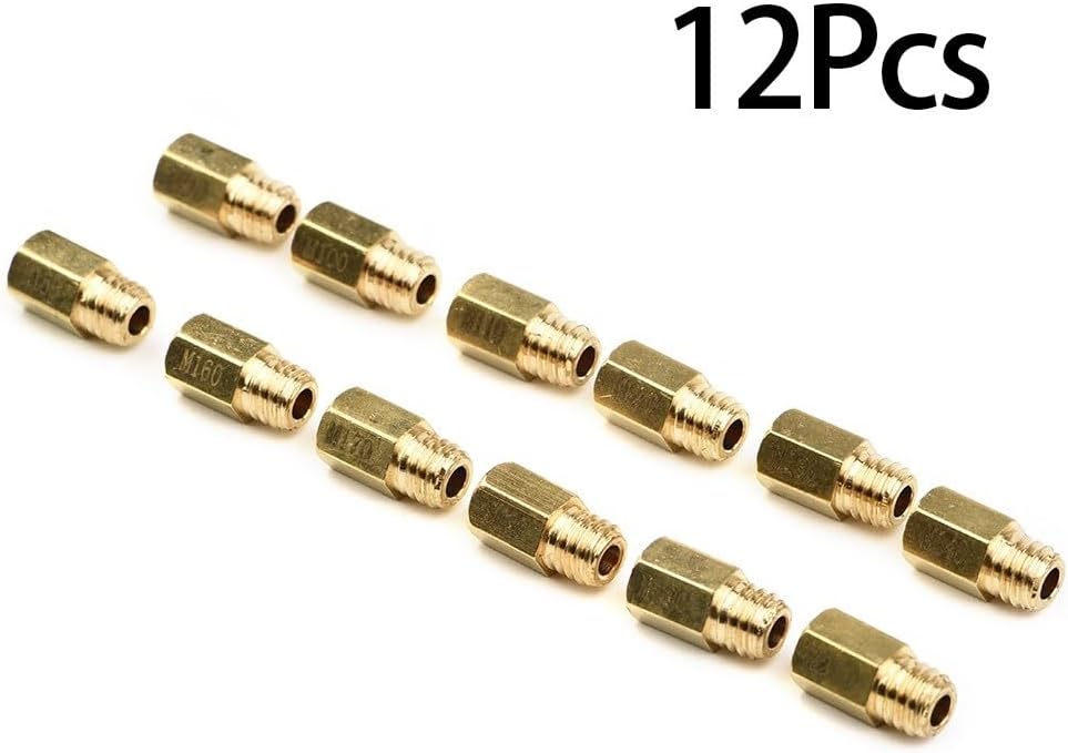 ya 2 8.15 12pcs/Set Carburetor Main Jet For Mikuni VM For TM Carb#90-#200 Jets Motorcycle