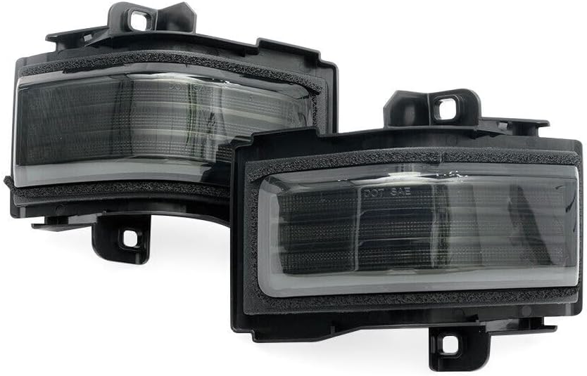 ya 7 8.24 baidi Dynamic LED Trailing Mirror Turn Signal Driving Lights for Ford F250 F350 Super Duty