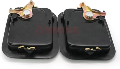 ya 10 9.16 baidi Black Metal Outside Door Handle for Jeep for Wrangler TJ 1997-2006