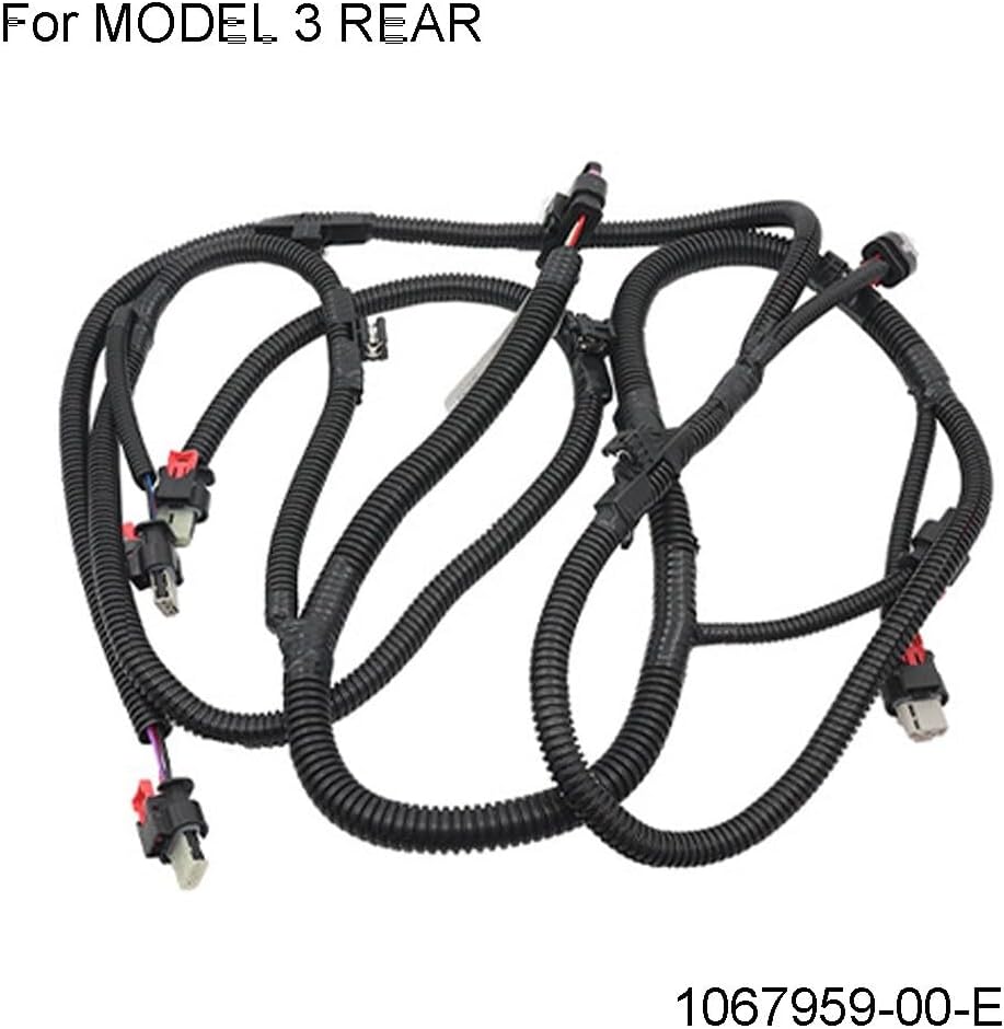 ya 13 9.15 baidi For for Tesla for Model 3 2017-2020 Replacement Part REAR BUMPER PDC WIRING HARNESS