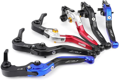 ya 4 8.14 for Yamaha YZF R7 2021-2024 Folding Adjustable Extendable Brake Clutch Lever Kit